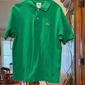 Lacoste Men's Vibrant Green Polo Shirt